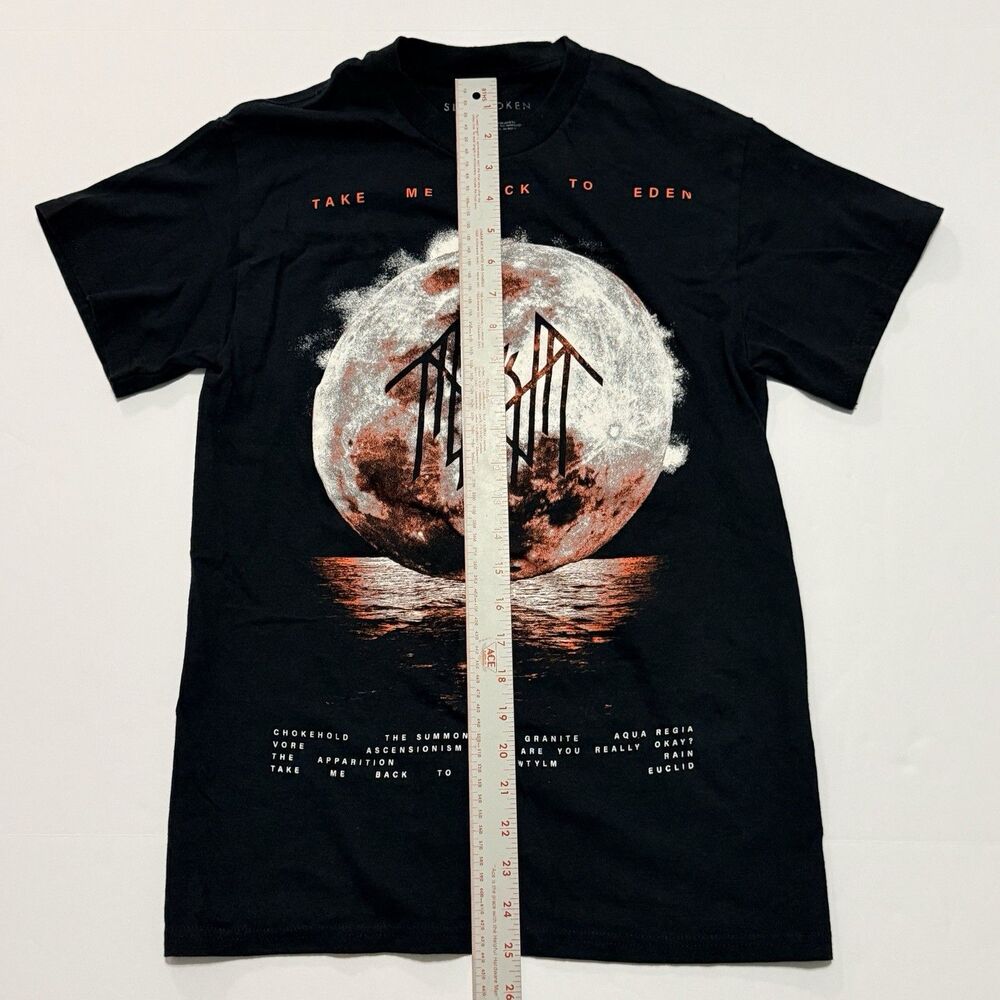 Sleep Token Take Me Back to Eden Album Track List Shirt Black Small Rock Tour - Picture 5 of 6